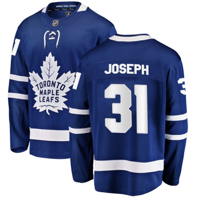 Men's Curtis Joseph Toronto Maple Leafs Fanatics Branded Home Jersey - Breakaway Blue