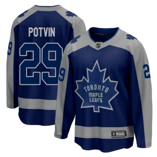 Men's Felix Potvin Toronto Maple Leafs Fanatics Branded 2020/21 Special Edition Jersey - Breakaway Royal