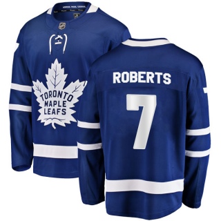 Men's Gary Roberts Toronto Maple Leafs Fanatics Branded Home Jersey - Breakaway Blue