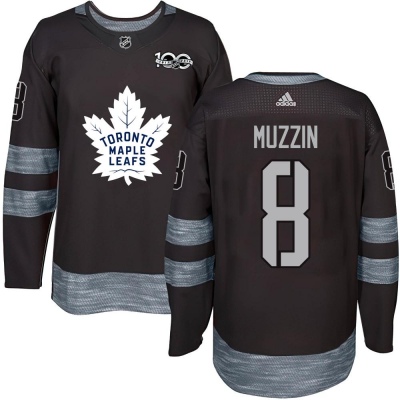 Men's Jake Muzzin Toronto Maple Leafs 1917- 100th Anniversary Jersey - Authentic Black