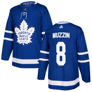 Men's Jake Muzzin Toronto Maple Leafs Adidas Home Jersey - Authentic Blue