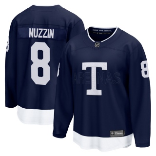 Men's Jake Muzzin Toronto Maple Leafs Fanatics Branded 2022 Heritage Classic Jersey - Breakaway Navy