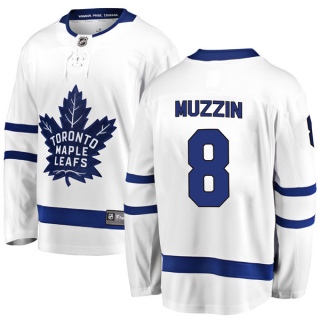 Men's Jake Muzzin Toronto Maple Leafs Fanatics Branded Away Jersey - Breakaway White