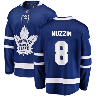 Men's Jake Muzzin Toronto Maple Leafs Fanatics Branded Home Jersey - Breakaway Blue