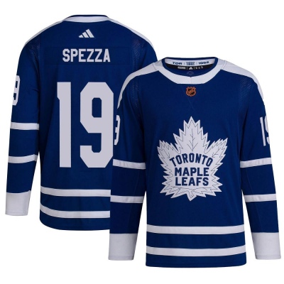 Men's Jason Spezza Toronto Maple Leafs Adidas Reverse Retro 2.0 Jersey - Authentic Royal