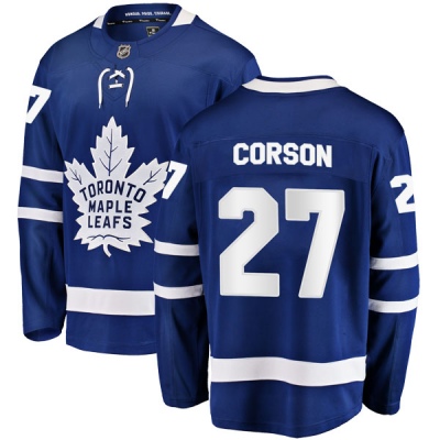 Men's Shayne Corson Toronto Maple Leafs Fanatics Branded Home Jersey - Breakaway Blue