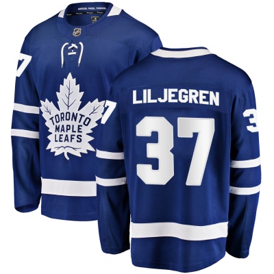 Men's Timothy Liljegren Toronto Maple Leafs Fanatics Branded Home Jersey - Breakaway Blue