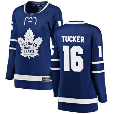 Women's Darcy Tucker Toronto Maple Leafs Fanatics Branded Home Jersey - Breakaway Blue