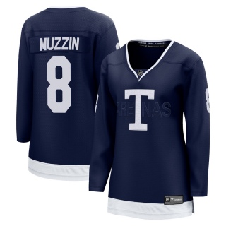 Women's Jake Muzzin Toronto Maple Leafs Fanatics Branded 2022 Heritage Classic Jersey - Breakaway Navy