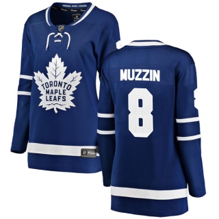 Women's Jake Muzzin Toronto Maple Leafs Fanatics Branded Home Jersey - Breakaway Blue
