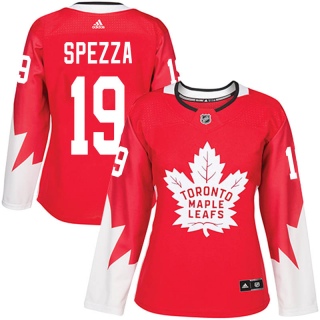 Women's Jason Spezza Toronto Maple Leafs Adidas Alternate Jersey - Authentic Red