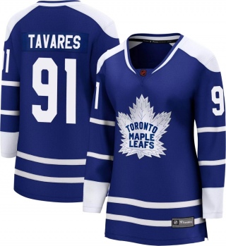 Women's John Tavares Toronto Maple Leafs Fanatics Branded Special Edition 2.0 Jersey - Breakaway Royal