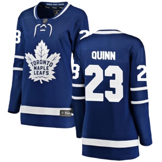 Women's Pat Quinn Toronto Maple Leafs Fanatics Branded Home Jersey - Breakaway Blue