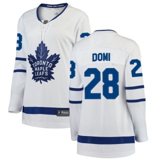 Women's Tie Domi Toronto Maple Leafs Fanatics Branded Away Jersey - Breakaway White
