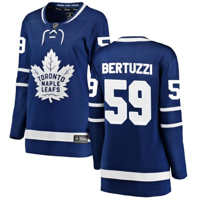 Women's Tyler Bertuzzi Toronto Maple Leafs Fanatics Branded Home Jersey - Breakaway Blue