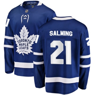 Youth Borje Salming Toronto Maple Leafs Fanatics Branded Home Jersey - Breakaway Blue