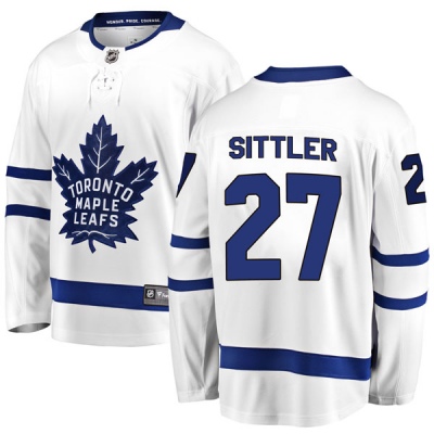 Youth Darryl Sittler Toronto Maple Leafs Fanatics Branded Away Jersey - Breakaway White
