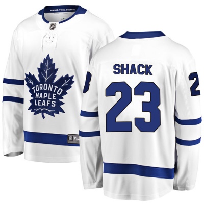 Youth Eddie Shack Toronto Maple Leafs Fanatics Branded Away Jersey - Breakaway White