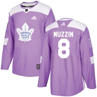 Youth Jake Muzzin Toronto Maple Leafs Adidas Fights Cancer Practice Jersey - Authentic Purple