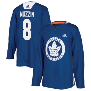 Youth Jake Muzzin Toronto Maple Leafs Adidas Practice Jersey - Authentic Royal