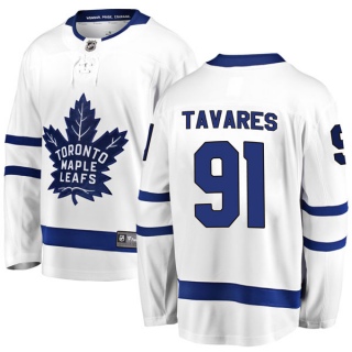 Youth John Tavares Toronto Maple Leafs Fanatics Branded Away Jersey - Breakaway White