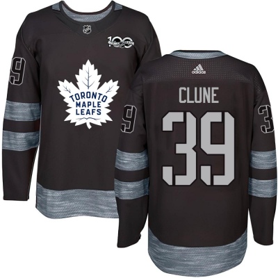 Youth Rich Clune Toronto Maple Leafs 1917- 100th Anniversary Jersey - Authentic Black