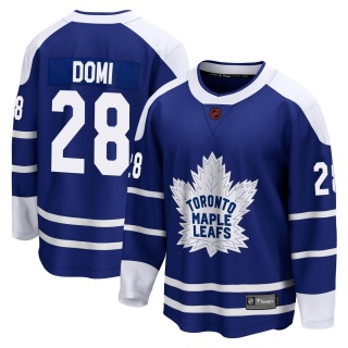 Youth Tie Domi Toronto Maple Leafs Fanatics Branded Special Edition 2.0 Jersey - Breakaway Royal