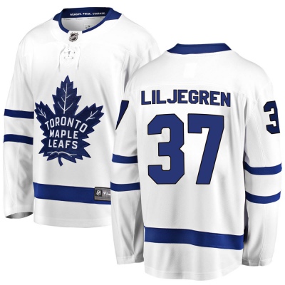 Youth Timothy Liljegren Toronto Maple Leafs Fanatics Branded Away Jersey - Breakaway White