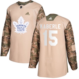 Youth Tomas Kaberle Toronto Maple Leafs Adidas Veterans Day Practice Jersey - Authentic Camo