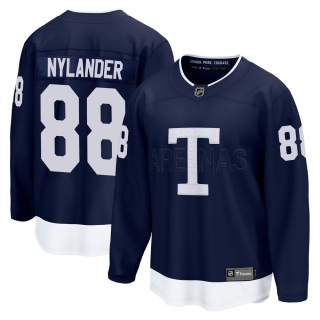Youth William Nylander Toronto Maple Leafs Fanatics Branded 2022 Heritage Classic Jersey - Breakaway Navy
